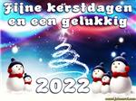 Fijne Feestdagen en een Gelukkig 2022